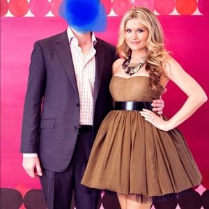 Evening Allison Parris dress Olive Green